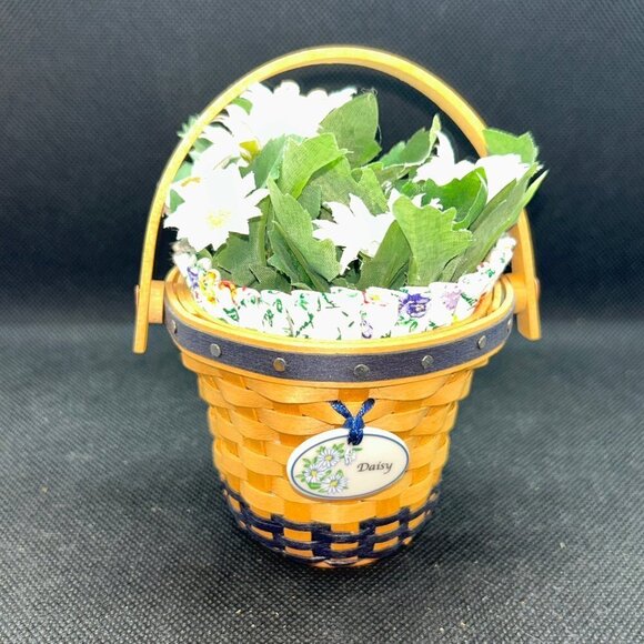 Longaberger Collector’s Club Miniature Daisy Basket - Picture 1 of 3